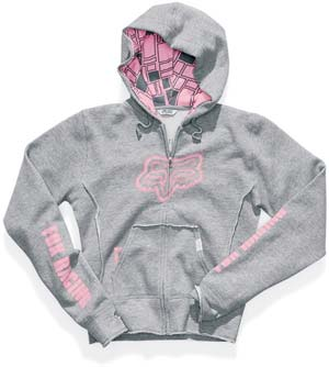 pink fox racing hoodie